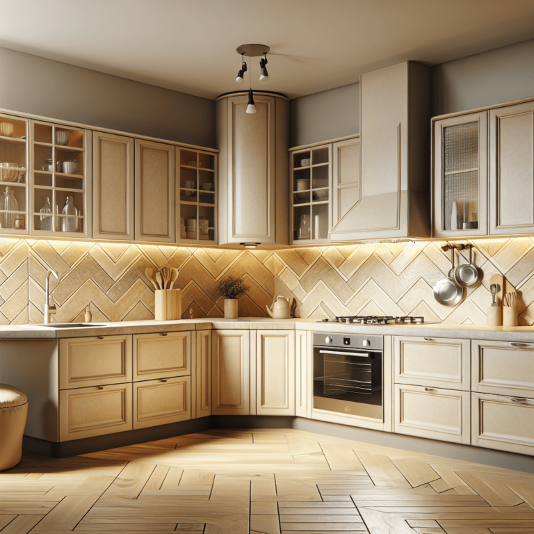 beige Eck-Küche-Hannover