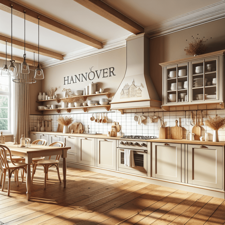 beige Küche im Bauernhausstil-Hannover