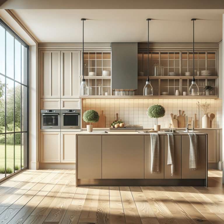 beige Landhausküche-Hannover