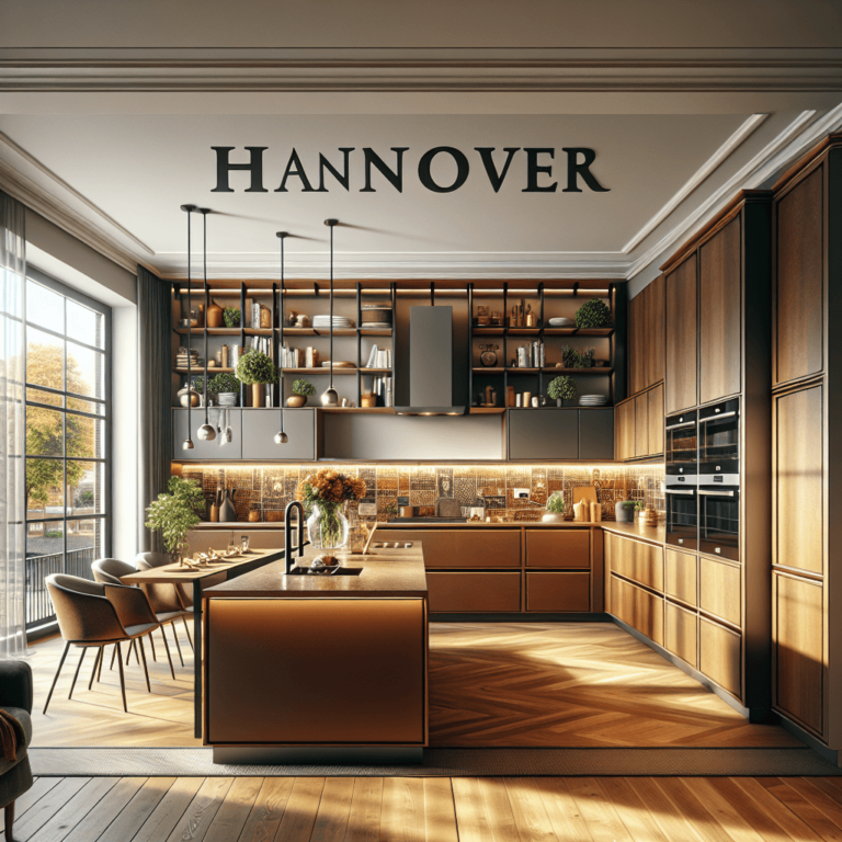 braune Anrichte Küche-Hannover