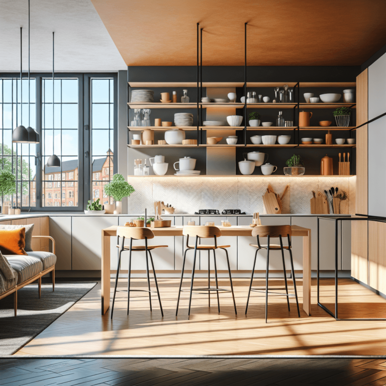 bunte Minimalismus Küche-Hannover