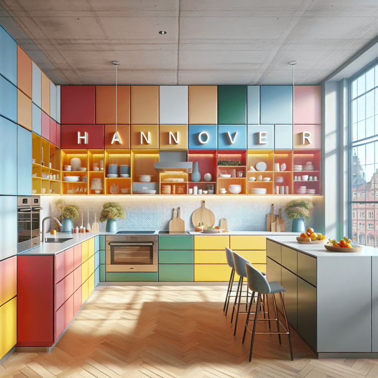 bunte Modulare Küche-Hannover