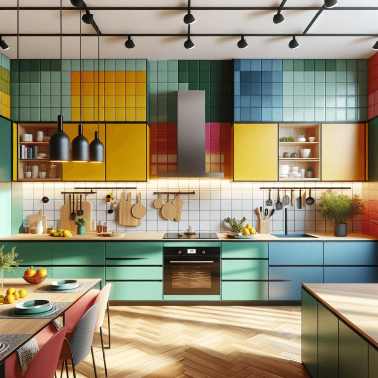 bunte Wohnküche-Hannover