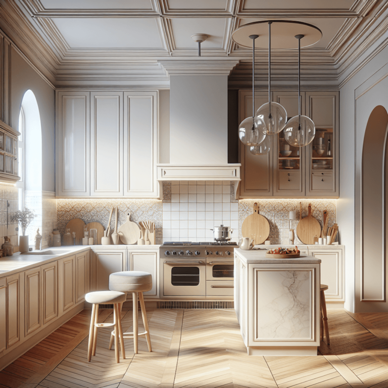 cremefarbene Singleküche-Hannover