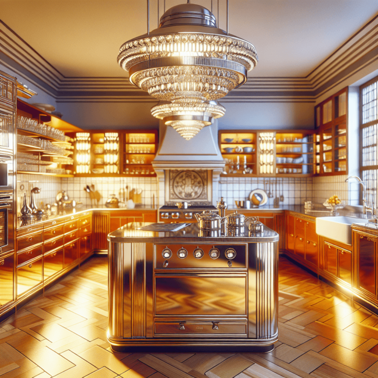 hochglanz Küche im Art-Deco-Stil-Hannover