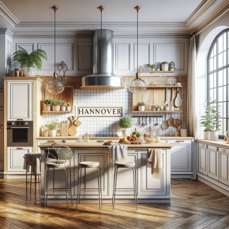 hochglanz Küche im Shabby Chic Stil-Hannover