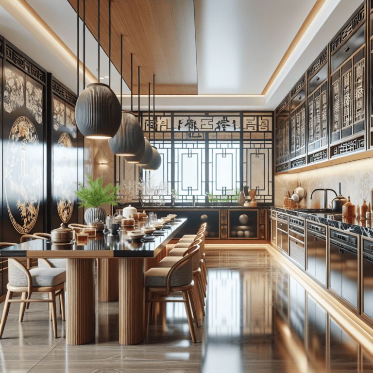 hochglanz Küche im asiatischen Stil-Hannover