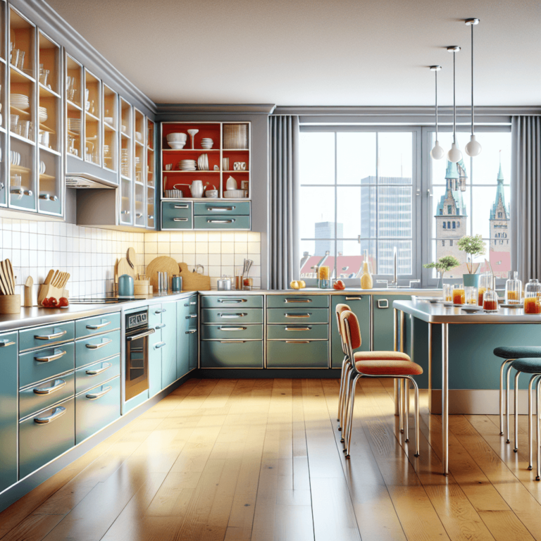 hochglanz Retro Küche-Hannover