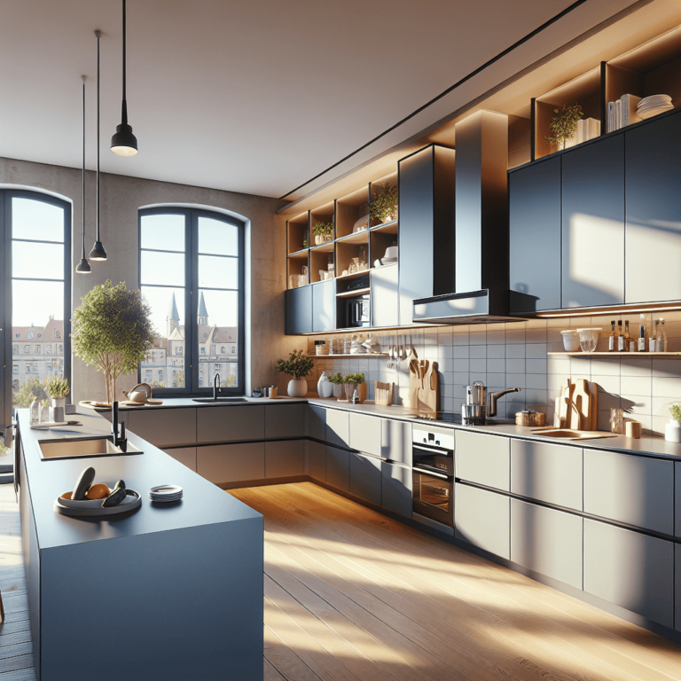 matte Küche in L-Form-Hannover