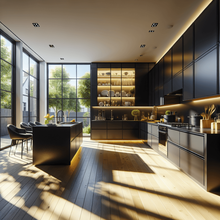 schwarze Eck-Küche-Hannover