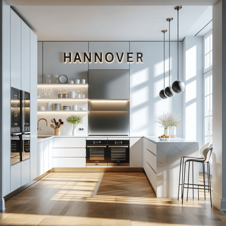 weiße Eck-Küche-Hannover