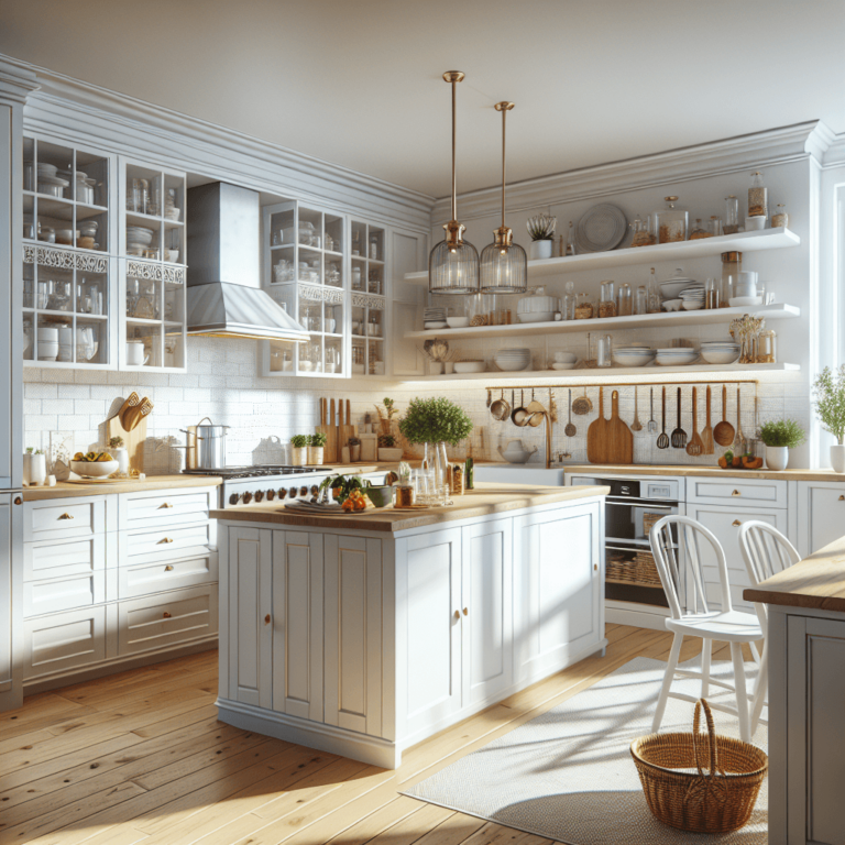 weiße Landhausküche-Hannover
