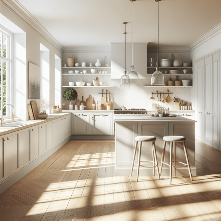 weiße Minimalismus Küche-Hannover