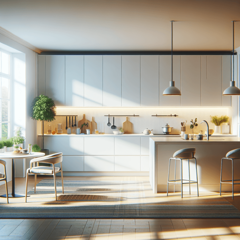 weiße Singleküche-Hannover